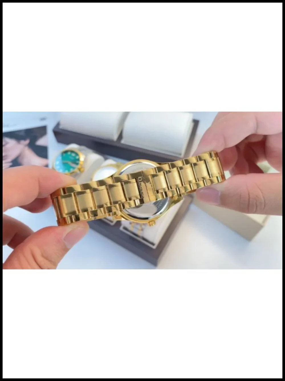 Ultra Thin 6.5mm Minimalist Dress Watch Stainless Steel Waterproof